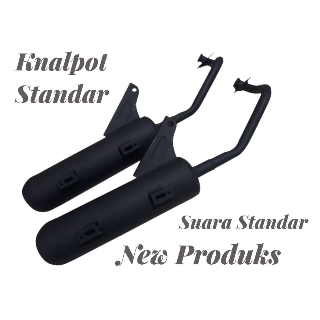 KNALPOT STANDAR SCOOPY KARBU / SCOOPY FI SCOOPY NEW | SUARA HALUS ADEM