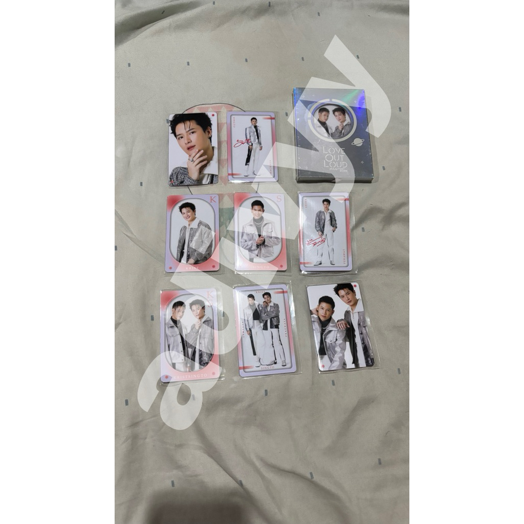 Krist Singto PHOTOCARD LOVE OUT LOUD 2022