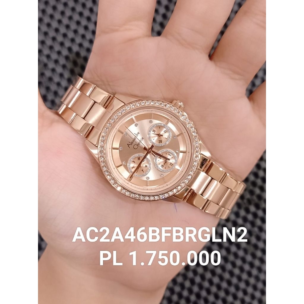 JAM TANGAN WANITA ALEXANDRE CHRISTIE AC2A46 AC 2A46 ORIGINAL