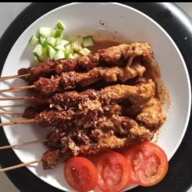 

sate vegetarian satay ayam chrispy vegetarian