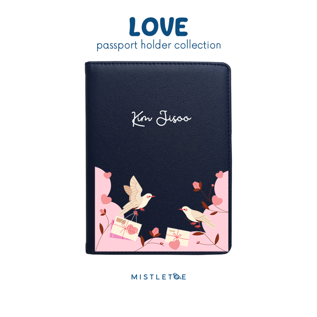 Love Custom Passport Holder – Cover Paspor Pribadi