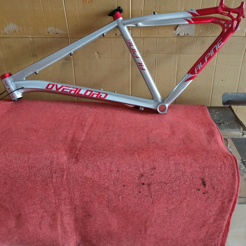 Frame MTB 29er CHROME-RED