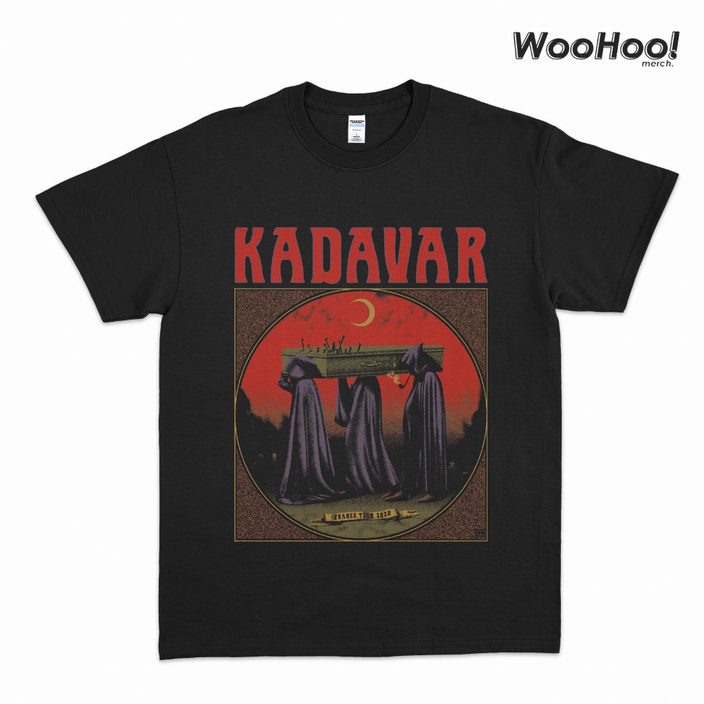 KAOS BAND KADAVAR - FRENCH TOUR ARWORK / T-SHIRT BAND