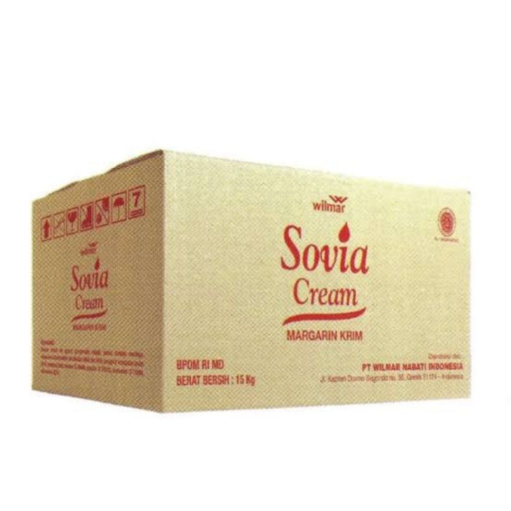 Margarin Sovia repack 500 gram.