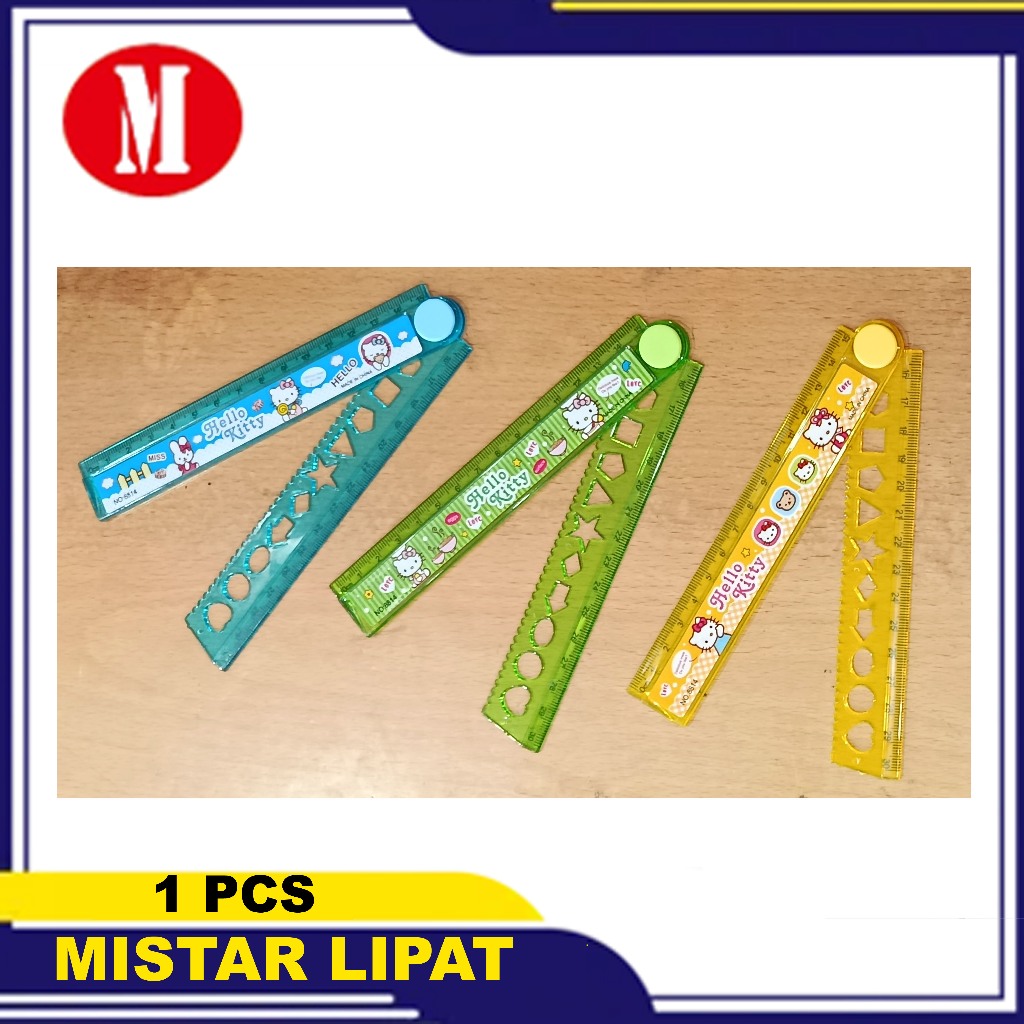 

Penggaris Mistar Lipat 30cm No.8814