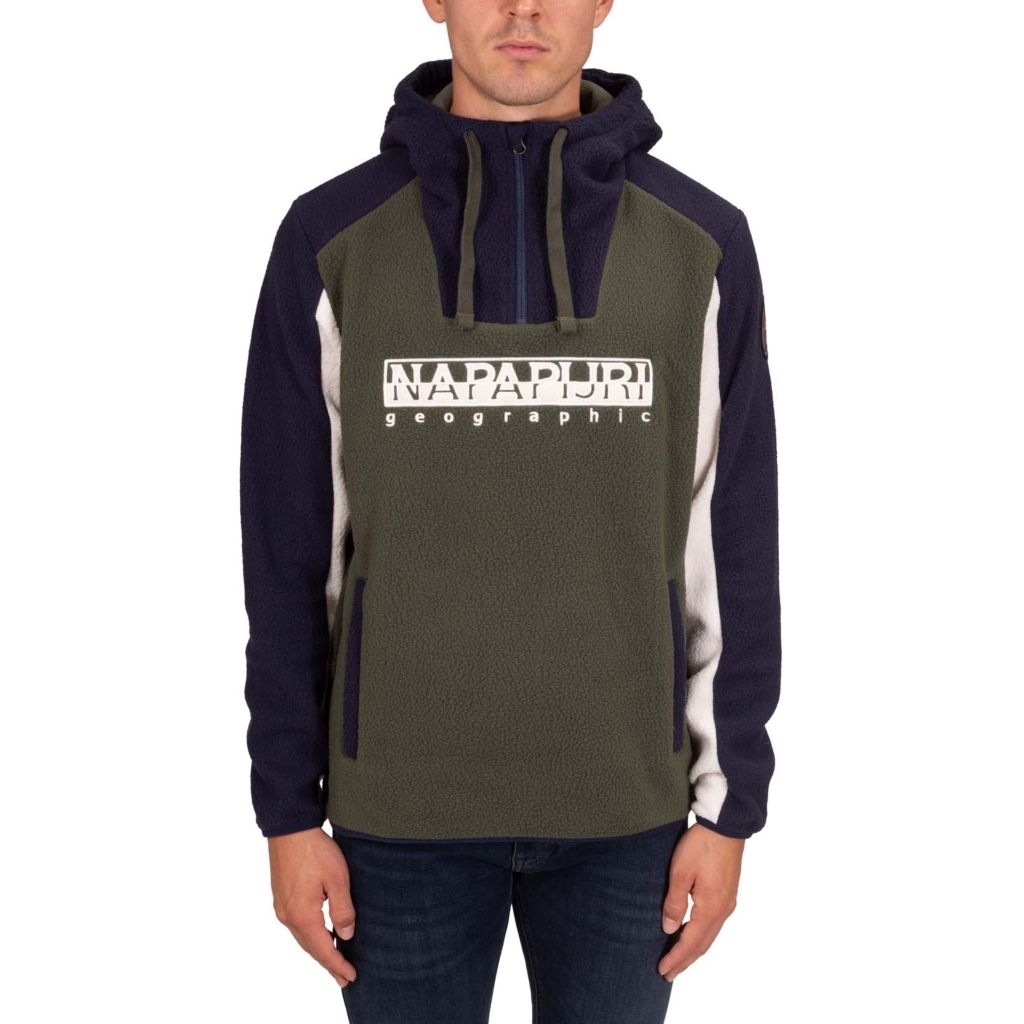 Jaket Fleece Sherpa Napapijri Jaket Napapijri Sherpa