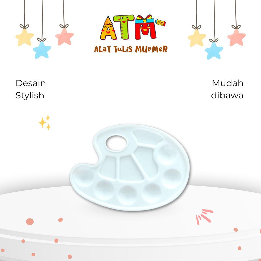 

Pallete/Palet Lukis/Vtec Pallete Plastic 17x22 RD-D5