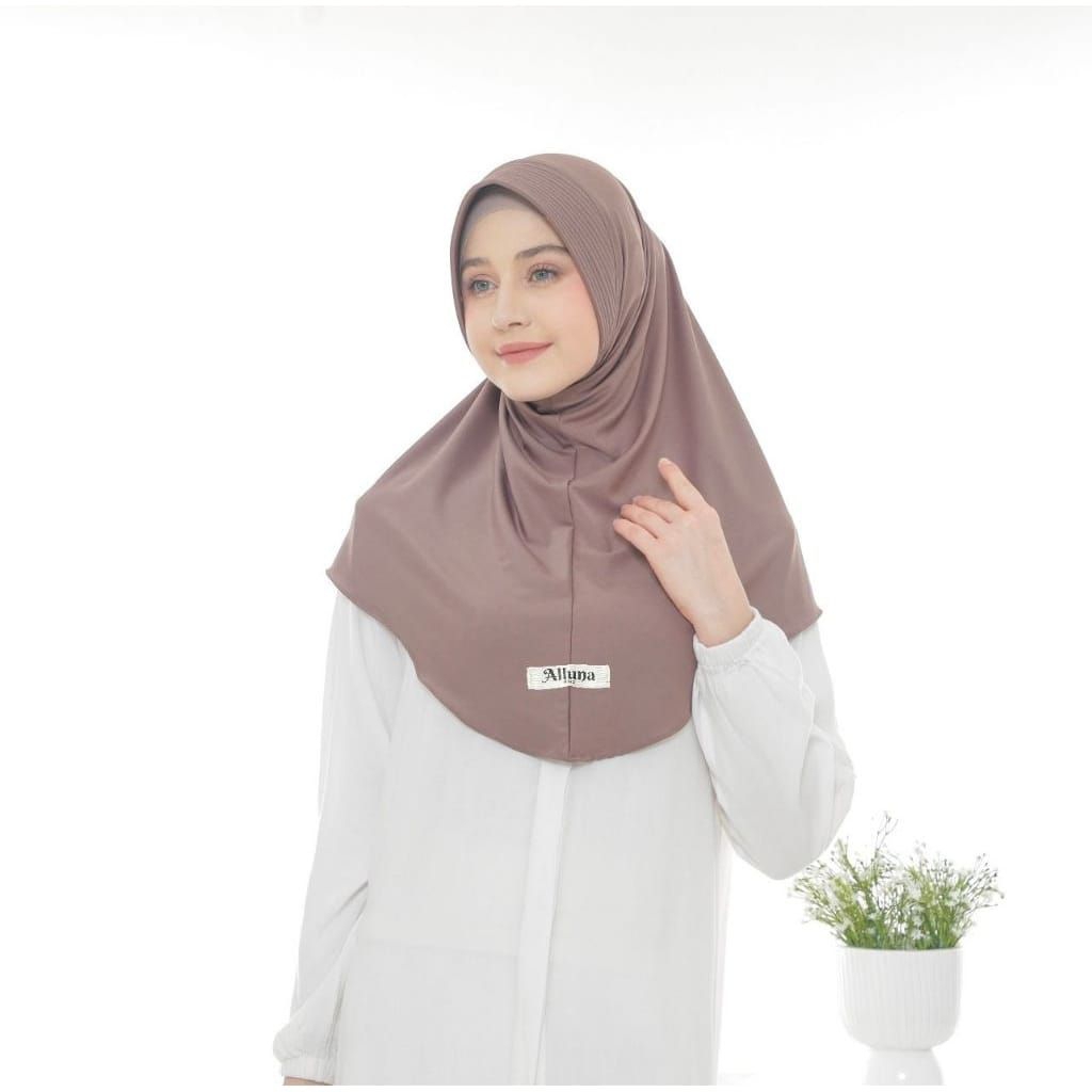 Hijab Instan-Bergo PET TEBAL/Kerudung Oval Pet Tebal/Besar/Hijab Sport/Hijab Bergo sport Pet Tebal