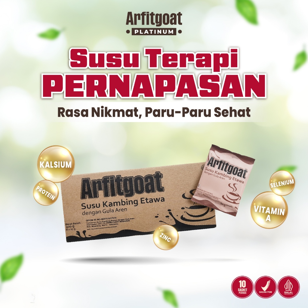 

ARFITGOAT Asli Platinum Susu Kambing Etawa Susu Kambing Etawa Bantu Atasi Masalah Nyeri Sendi