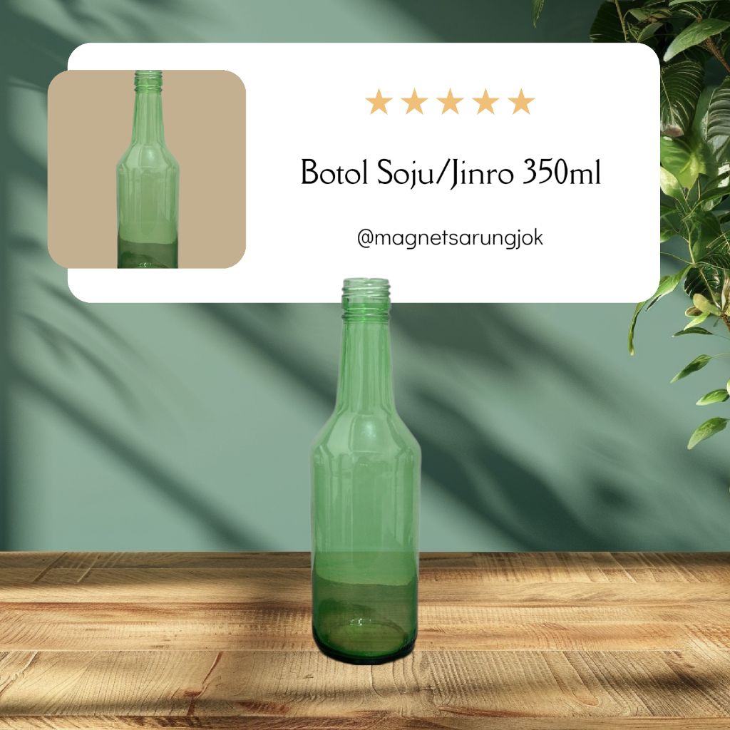 BOTOL SOJU/JINRO 350ML