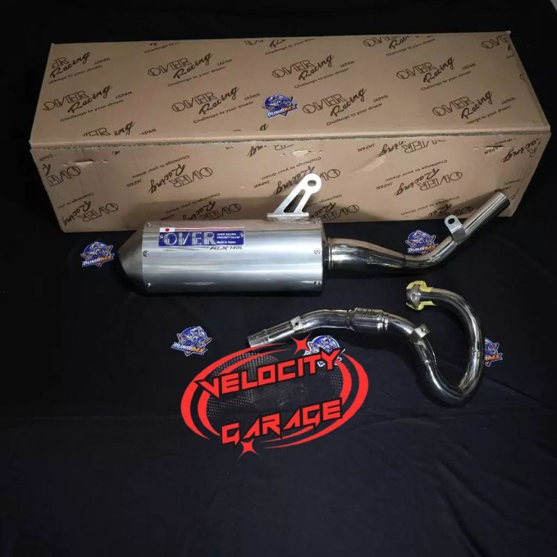 Knalpot Over Kawasaki KLX 140 Japan Ori PNP