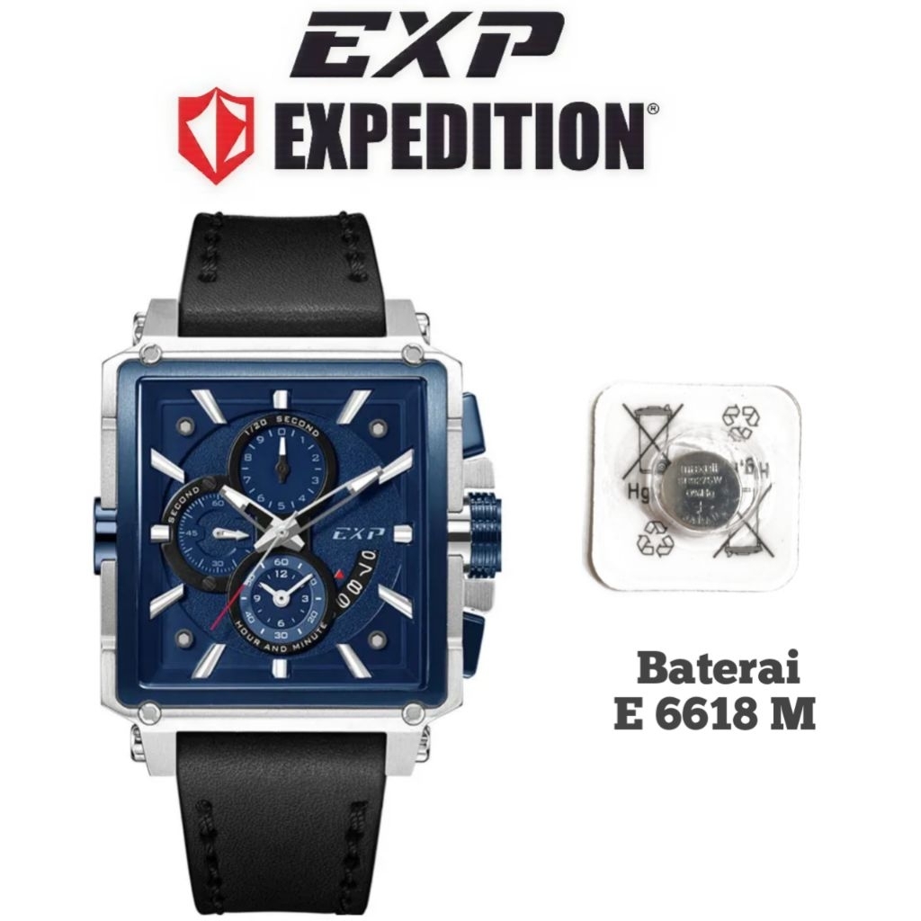 Baterai Original untuk Jam Tangan Expedition Type E 6618 M, E 6782 M, E 6867 M, E 6731 GC, E 6782 M,
