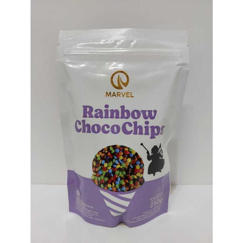 [oddsolshop] pekanbaru/Marvel Rainbow Choco Chips 250 gr