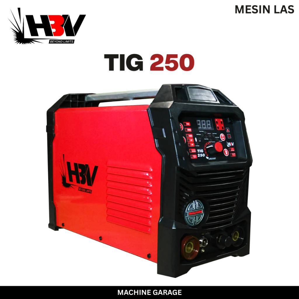 Mesin Las TIG 250 HBV Heavy Duty Welding Machine