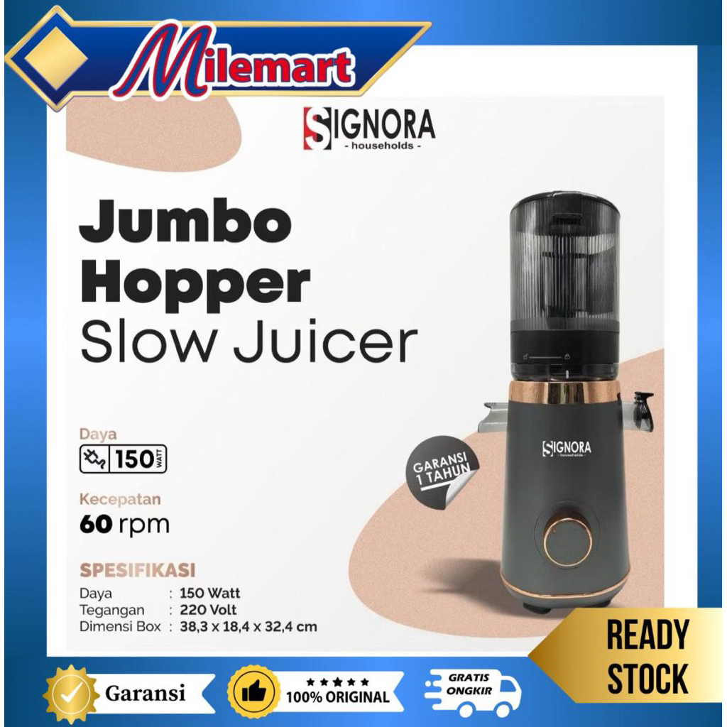 SIGNORA Slow Juicer Signora JUMBO