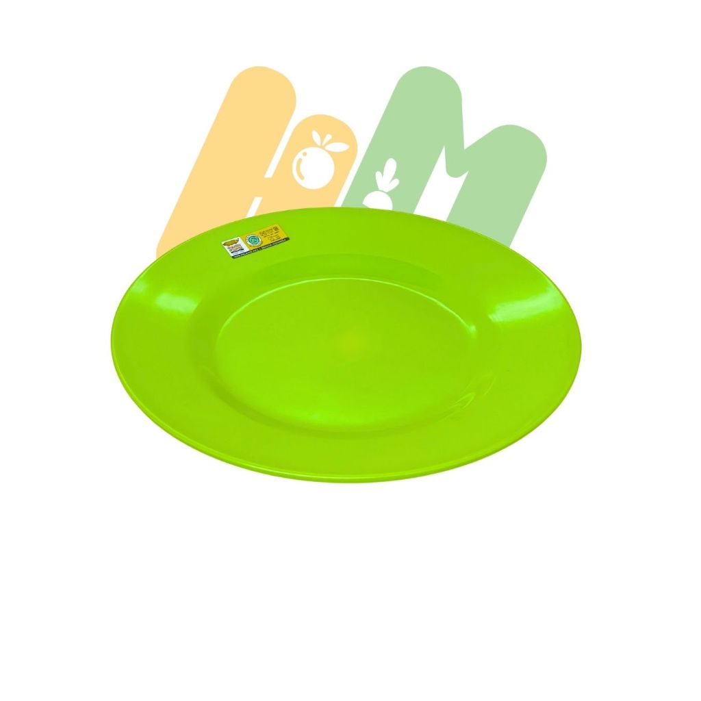 PIRING MAKAN MELAMIN CEPER 10" GOLDEN DRAGON P0210 / PIRING KUE