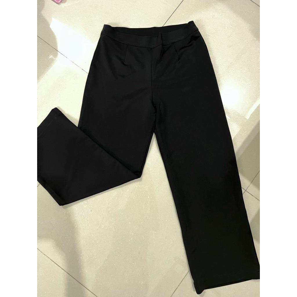 PRELOVED ‼️ FIT TO XXL CELANA KULOT / SCUBA KULOT / CELANA SCUBA / KULOT PANJANG / CELANA KERJA HITA