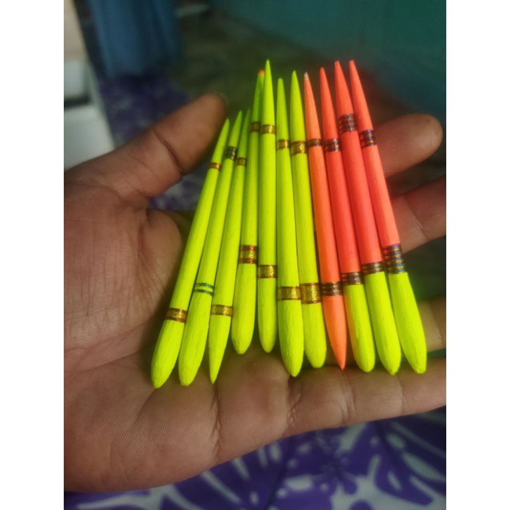 pelampung pancing(ikan,mas,bawal,lele)