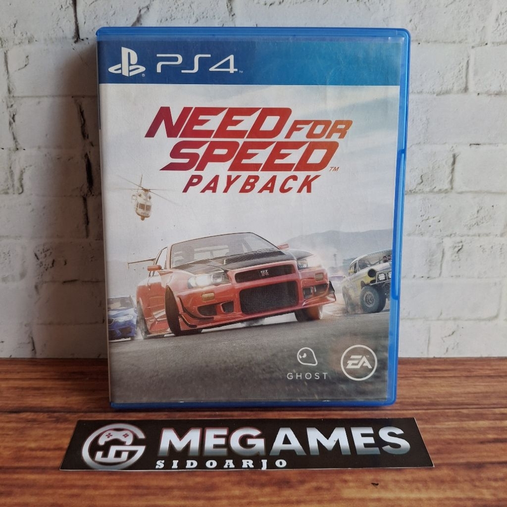Kaset Bd Ps4 Need For Speed Payback - Second/Bekas