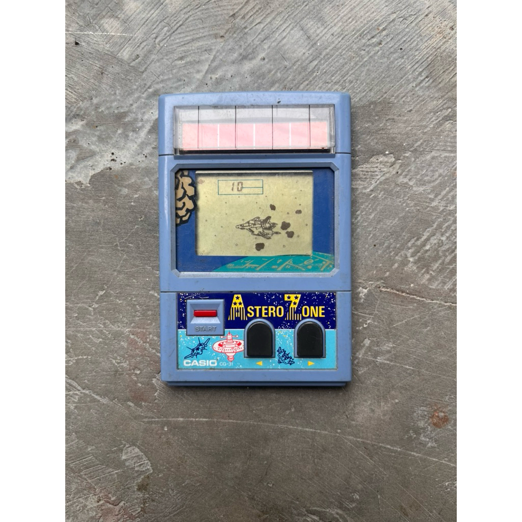 GAME WATCH CASIO CG 31 JADUL SOLAR CELL