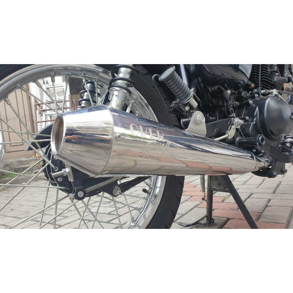 Knalpot Over Racing Kawasaki W175 Tr Fullsystem