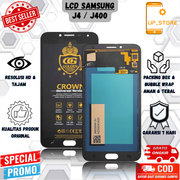 LCD TOUCHSCREEN SAMSUNG J4 2018 / J4 / J400 / J400F ORIGINAL FULLSET COMPLETE