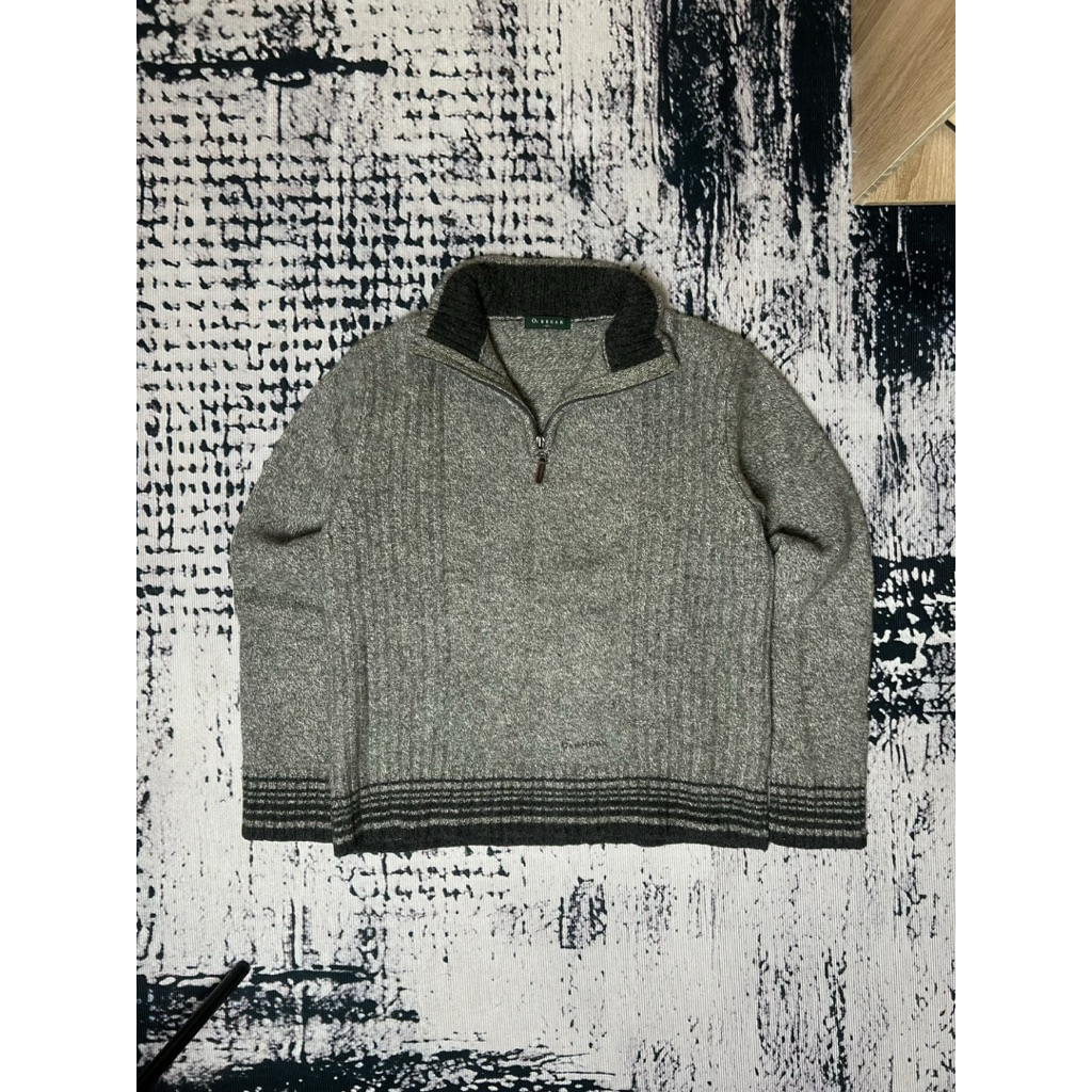 halfzip knitwear casual second