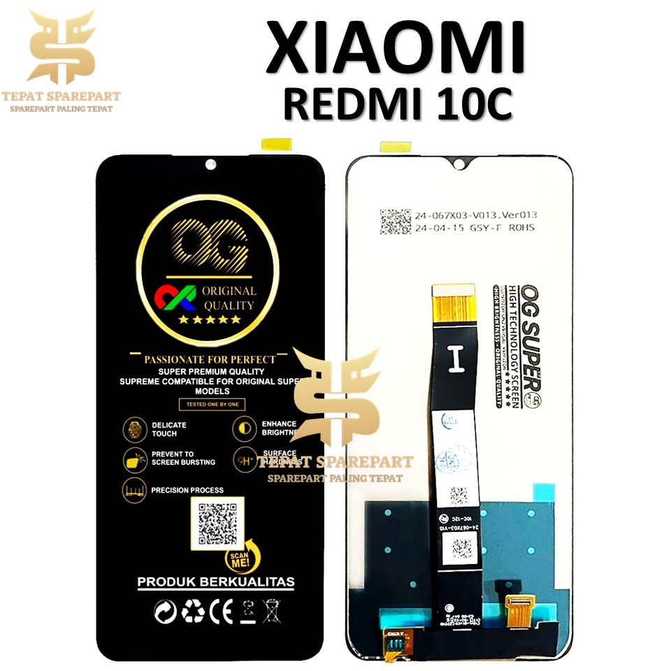 LCD TOUCHSCREEN XIAOMI REDMI 10C ORIGINAL 100% FULLSET