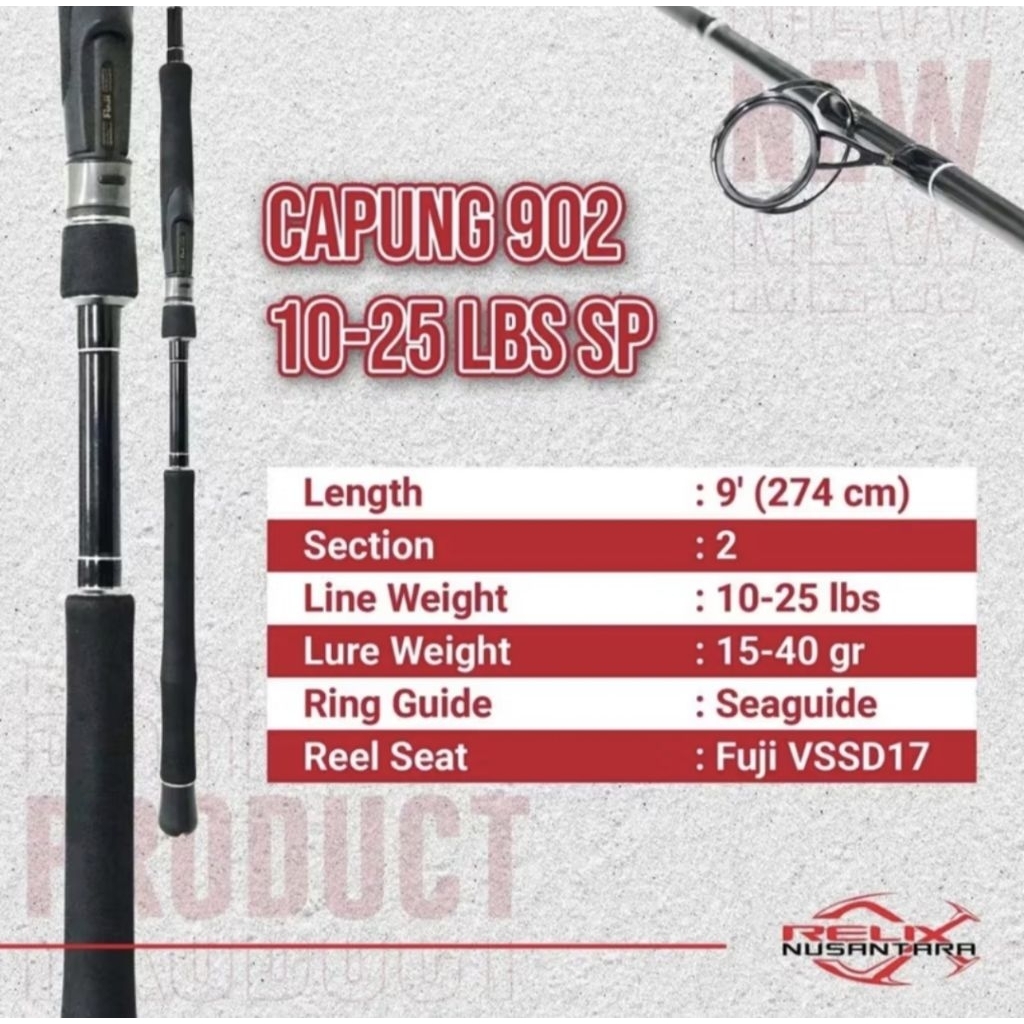 Joran capung 902 relix Nusantara