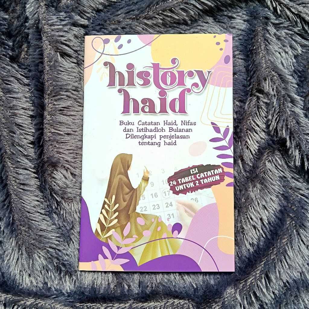 History Haid/Buku Catatan Haid, Nifas, Istihadloh Bulanan
