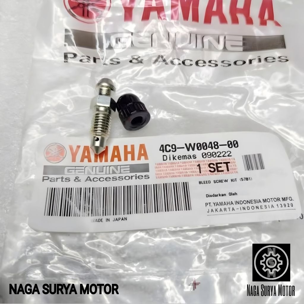Baut nepel setelan angin Yamaha Vixion old (lampu oval) 4C9-W0048-00 ORI YGP