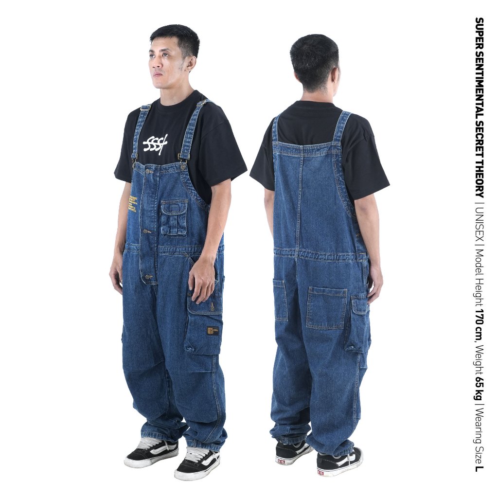 SSST Experienced Denim 2.0 Overall Light Indigo