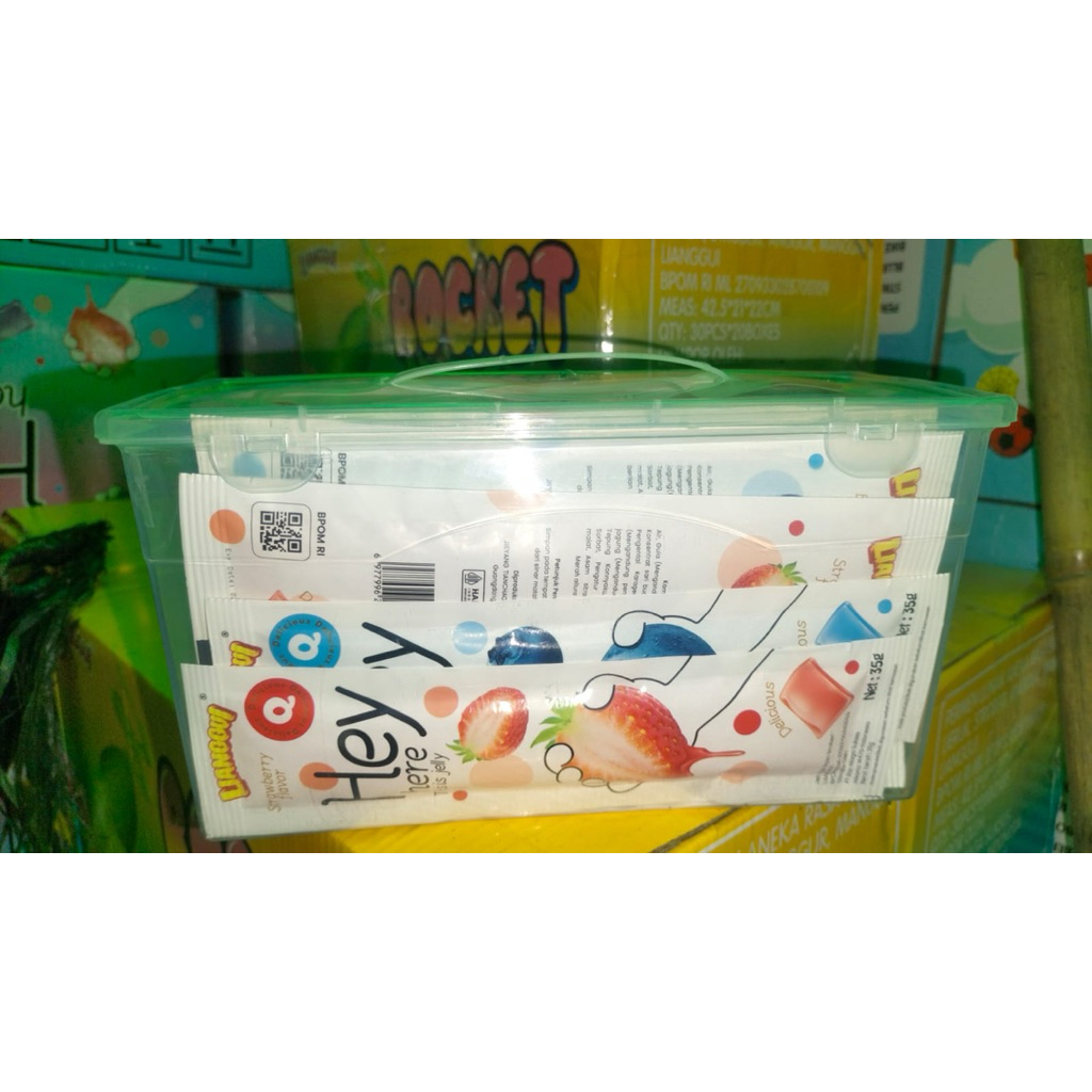 (LIANGGUI)HEY JELI/AGAR ANEKA RASA BUAH/JELI VIRAL/ Jelly Hey Here This is Jelly