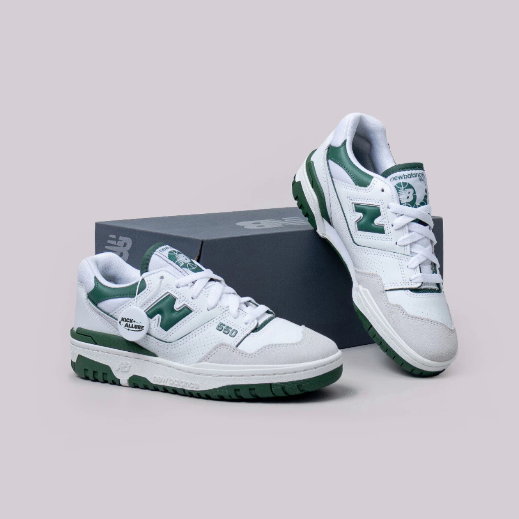 New Balance 550 White Green BB550WT1
