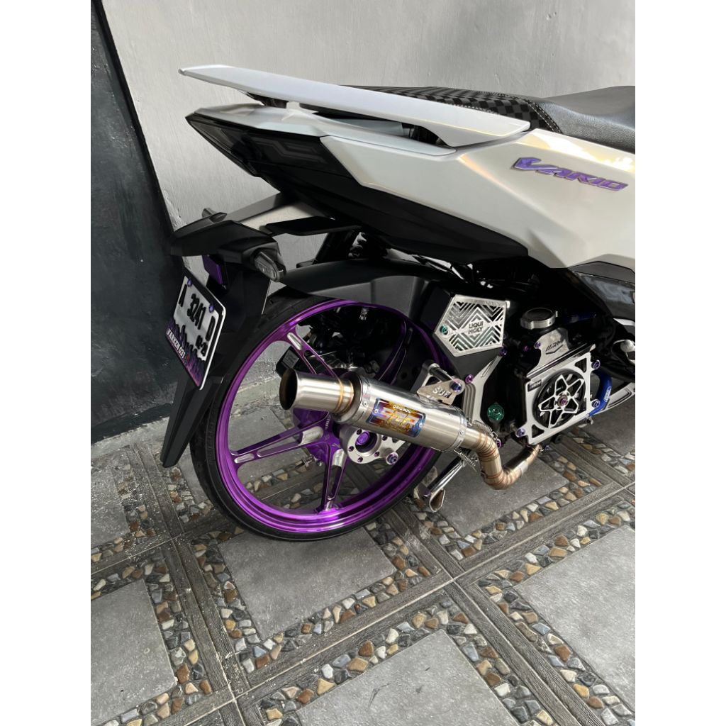 SATU SET KNALPOT NON SAMLONG ORIGINAL SBR RACING EXHAUST