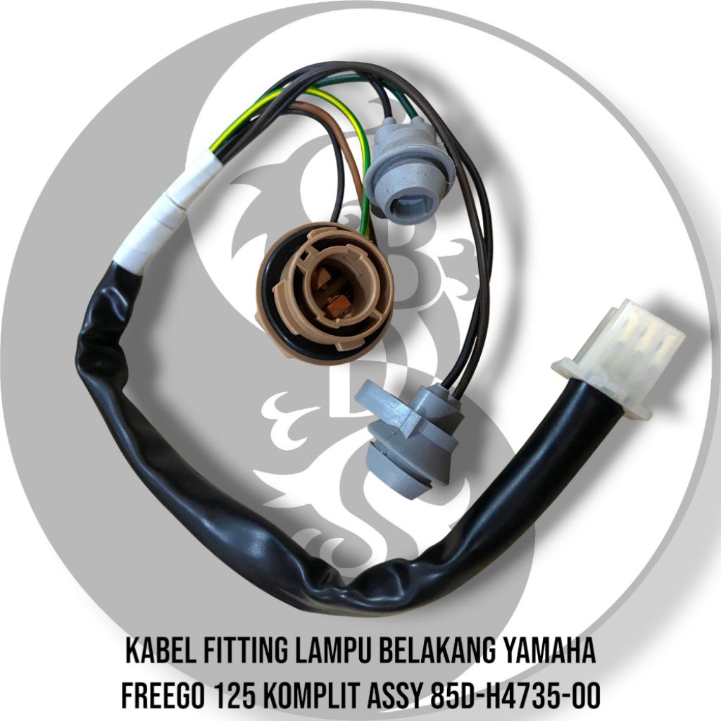 Kabel Fitting Lampu Belakang Assy Yamaha Freego 125 Gen1 2019-2021 Piting Stop Freego 125 2019-2021