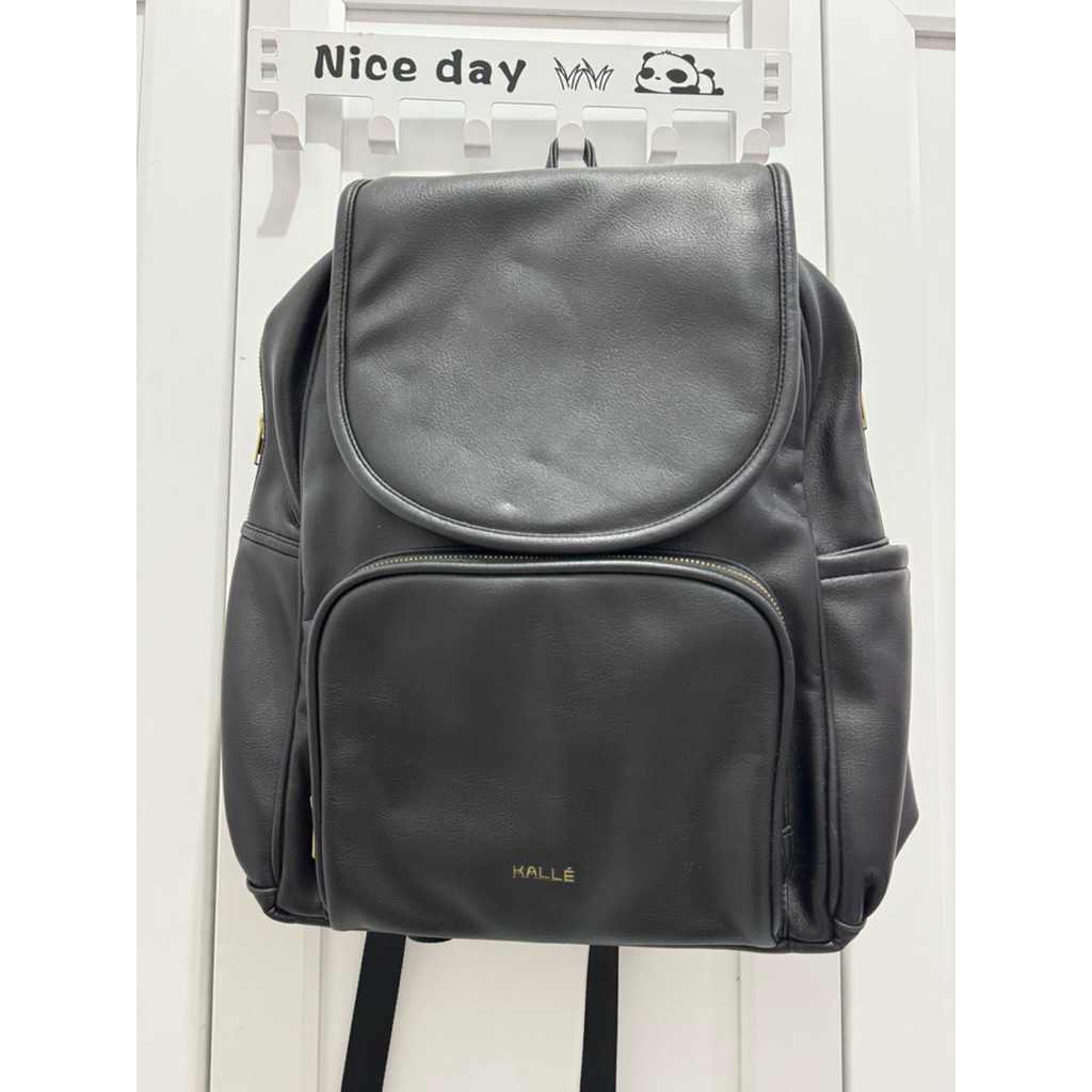 YOURKALLE Mala backpack - Ransel kerja/Backpack kantor wanita dengan slot koper dan laptop