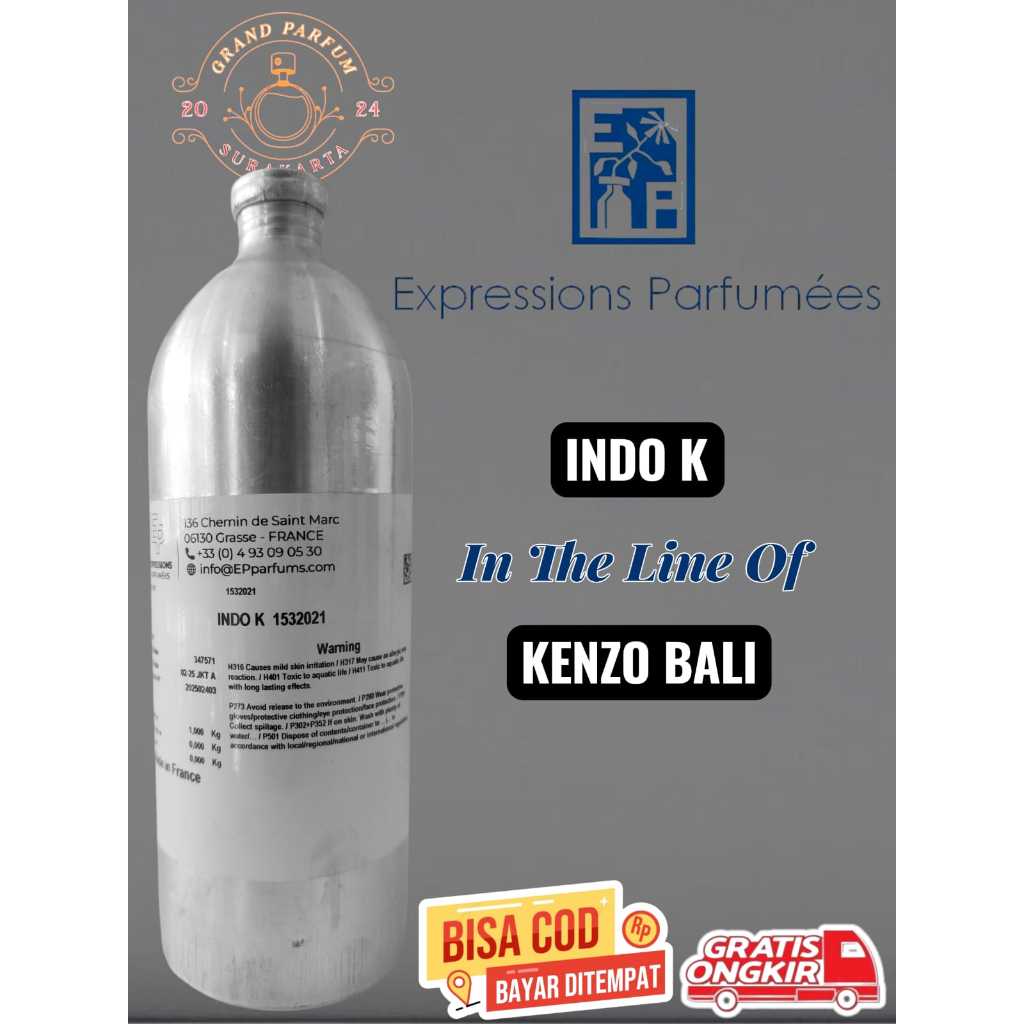 INDO K [ Kenza Bal! ] BY EXPRESSION PERFUMEES KEMASAN SEGEL KALENG 1KG ( ORIGINAL )