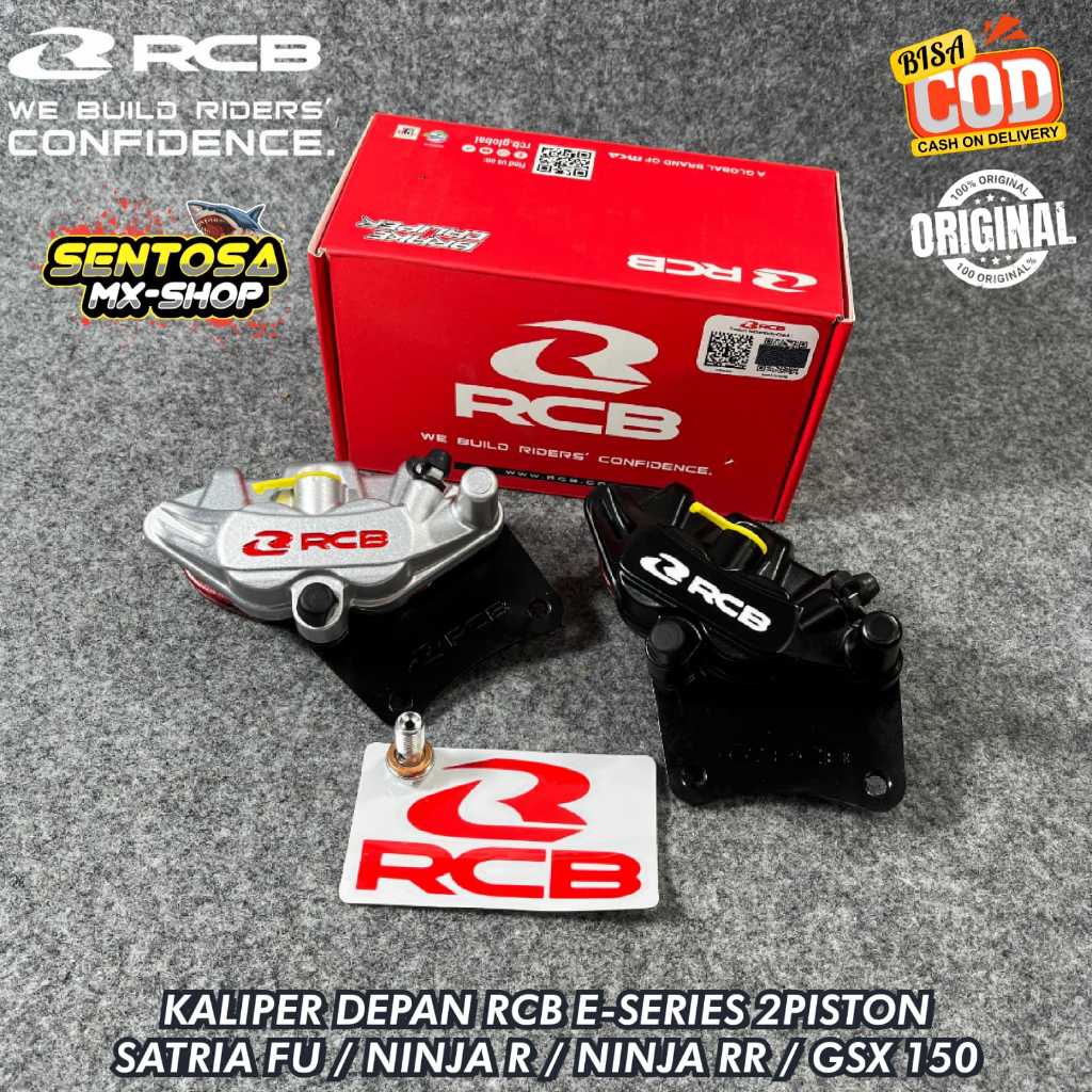 [ RCB E-SERIES ] KALIPER / KEPALA BABI / BRAKE CALIPER DEPAN SATRIA FU 150 | NINJA 150 R RR | GSX150