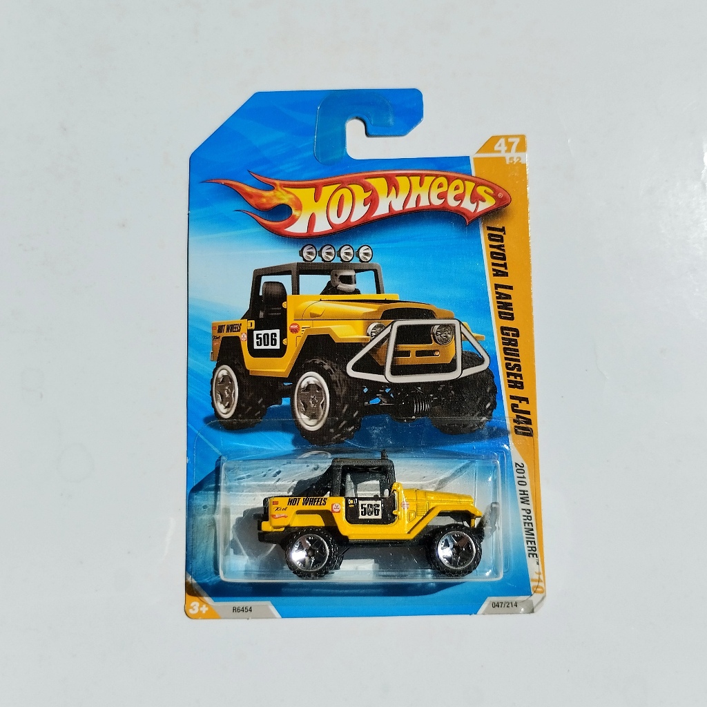 Hotwheels Toyota Land Cruiser FJ40 Kuning