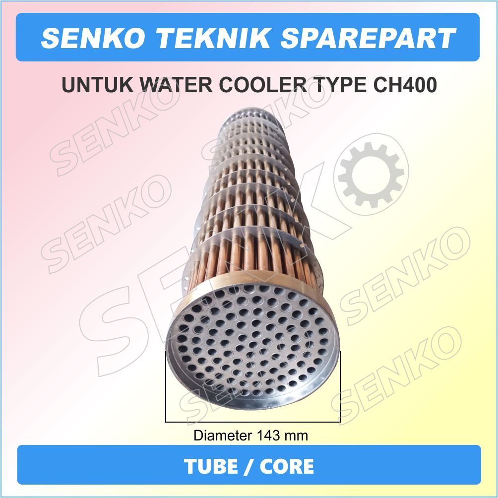 CH400 ISI RADIATOR KAPAL / HEAT EXCHANGER CORE / ISI WATER COOLER / TUBE (KUNINGAN)