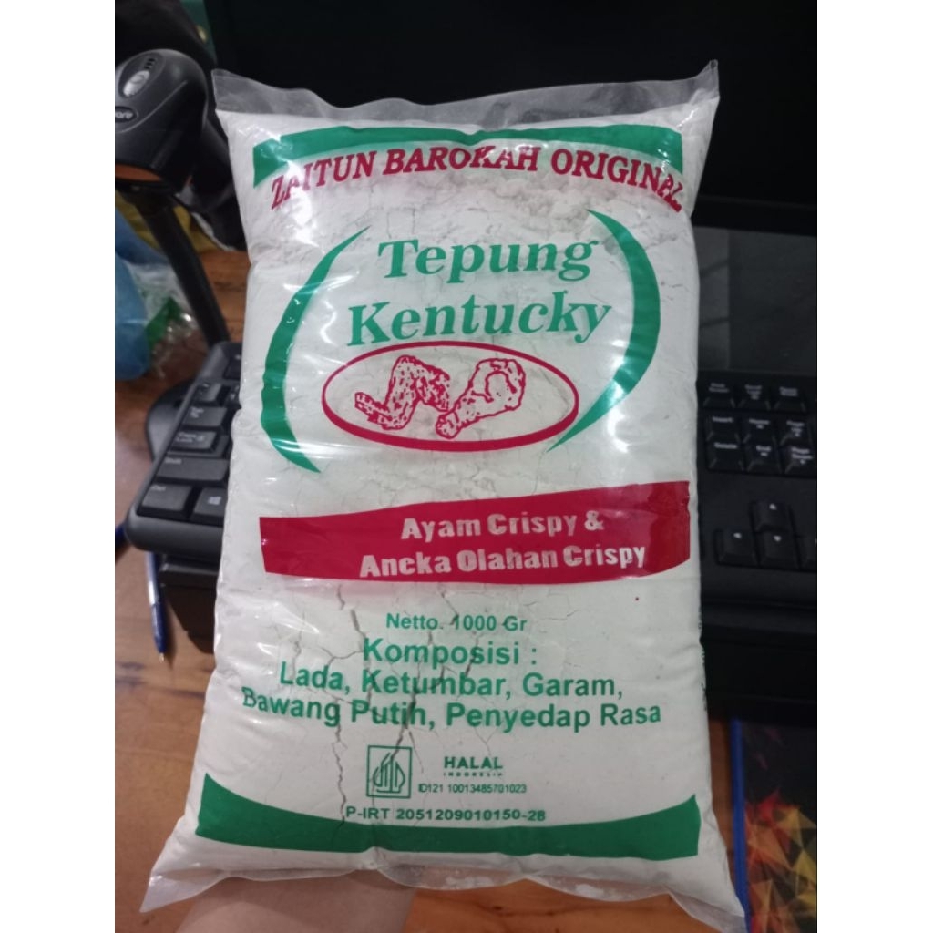 Tepung Zaitun Barokah Kentucky Kentang Goreng 1 Kg