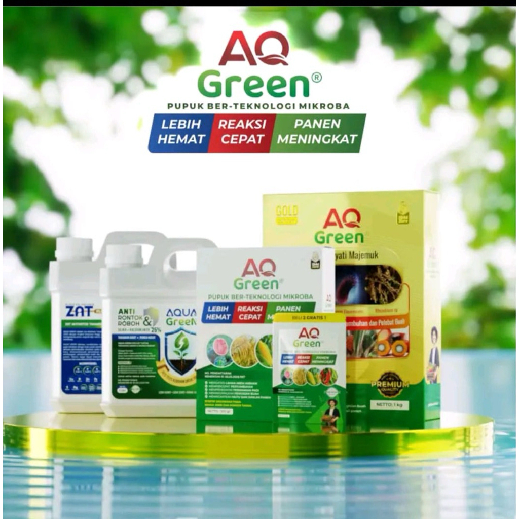 AQ Green Pupuk Organik Hayati majemuk