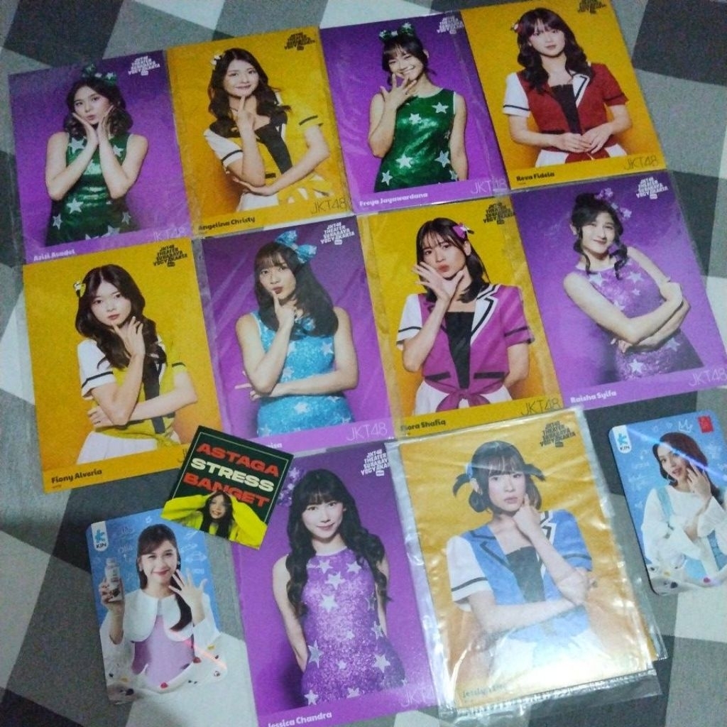 Photopack / PP TS Official JKT48 Zee Freya Adel Christy Fiony dkk