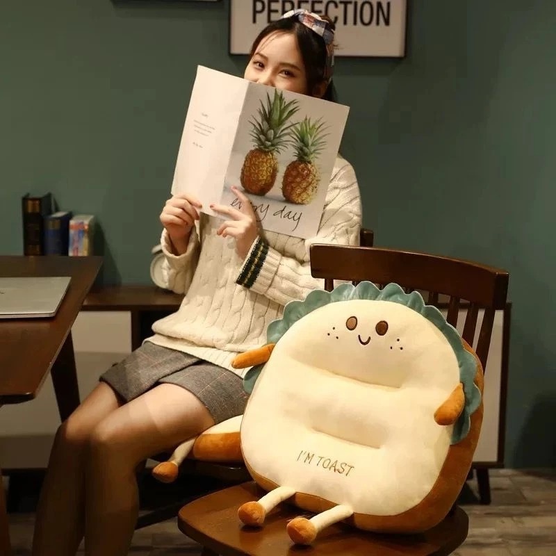 Bantal Sandaran TOAST untuk bekerja di atas Tempat Tidur, Bantal Sandaran Punggung