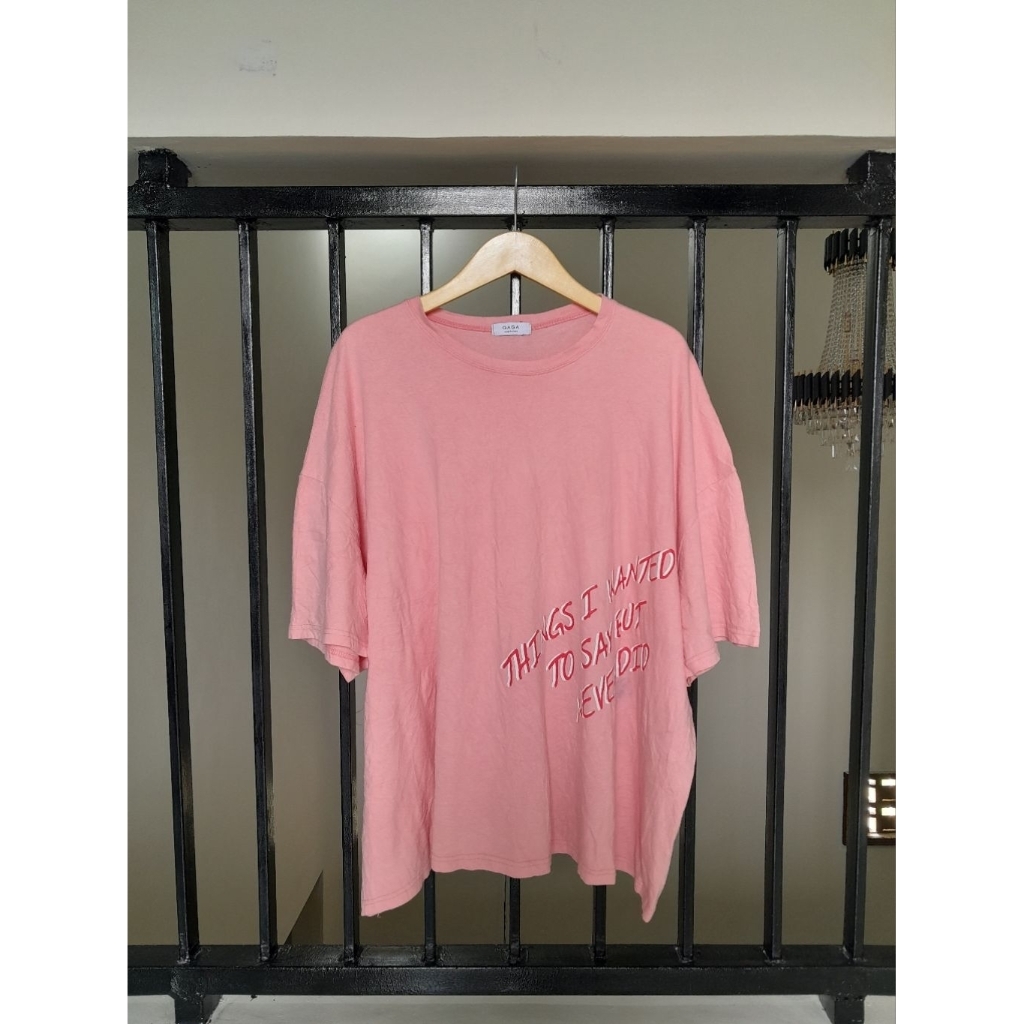Kaos Wanita Oversize Minus, Kaos Jumbo