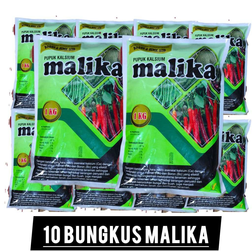 10 bungkus Malika kalsium asam humat