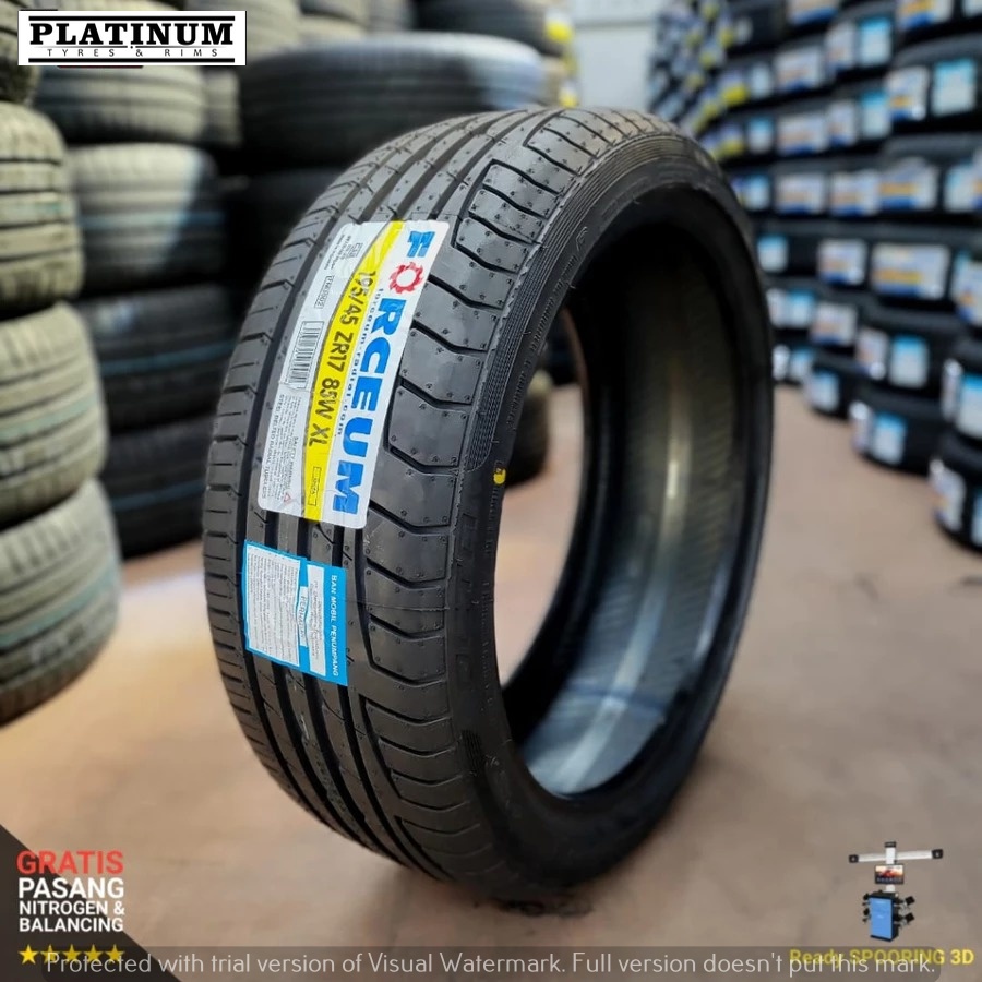 Ready stock ban mobil 195 45 R17 merk forceum octa ban mobil tubles R17 terlaris 195/45 R17