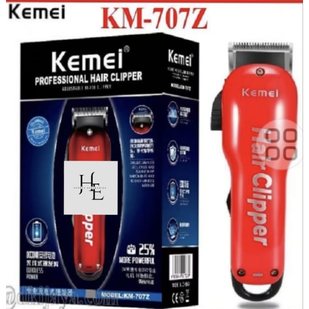 ALAT-CUKUR-RAMBUT-HAIR-CLIPPER/KEMEI-KM707Z/ORIGINAL