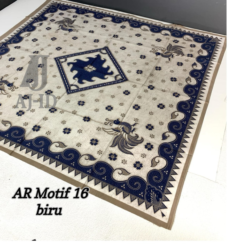 Udeng iket kepala batik semi tulis segiempat